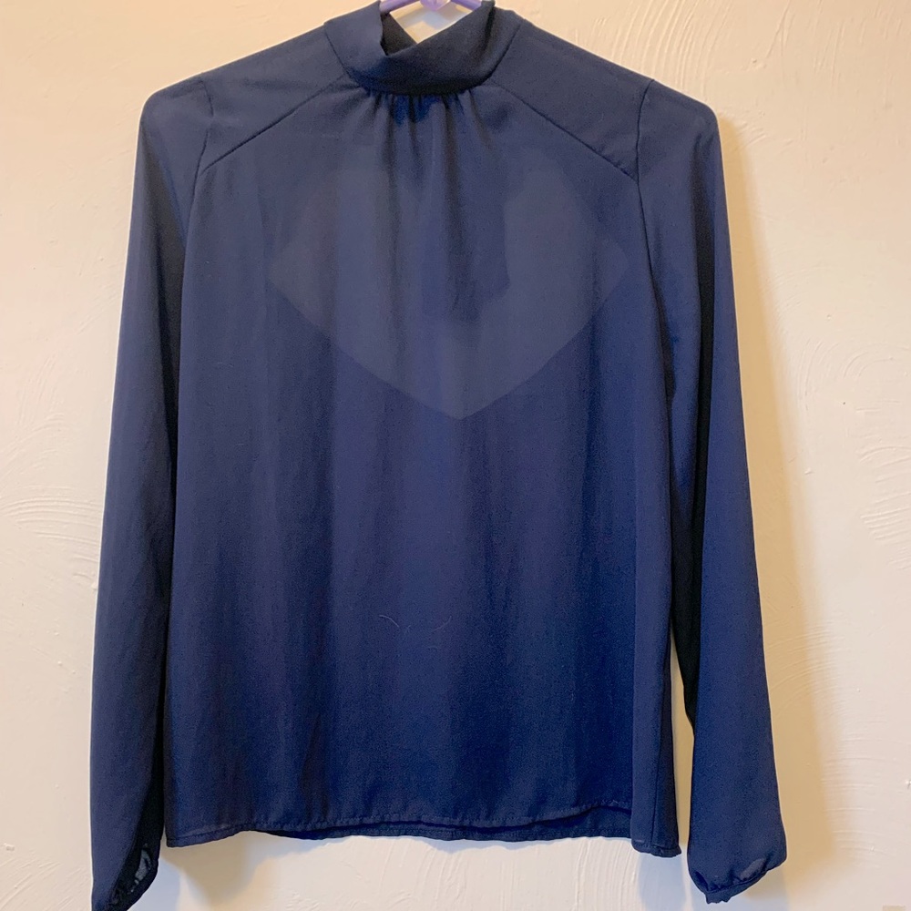 Open Back Blouse NWOT